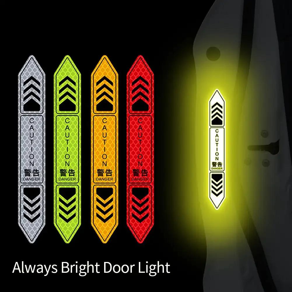 Car Warning Night Safety Sticker for Honda CRV Accord Odeysey Crosstour FIT Jazz City Civic JADE Crider Spirior Ciimo Elysion