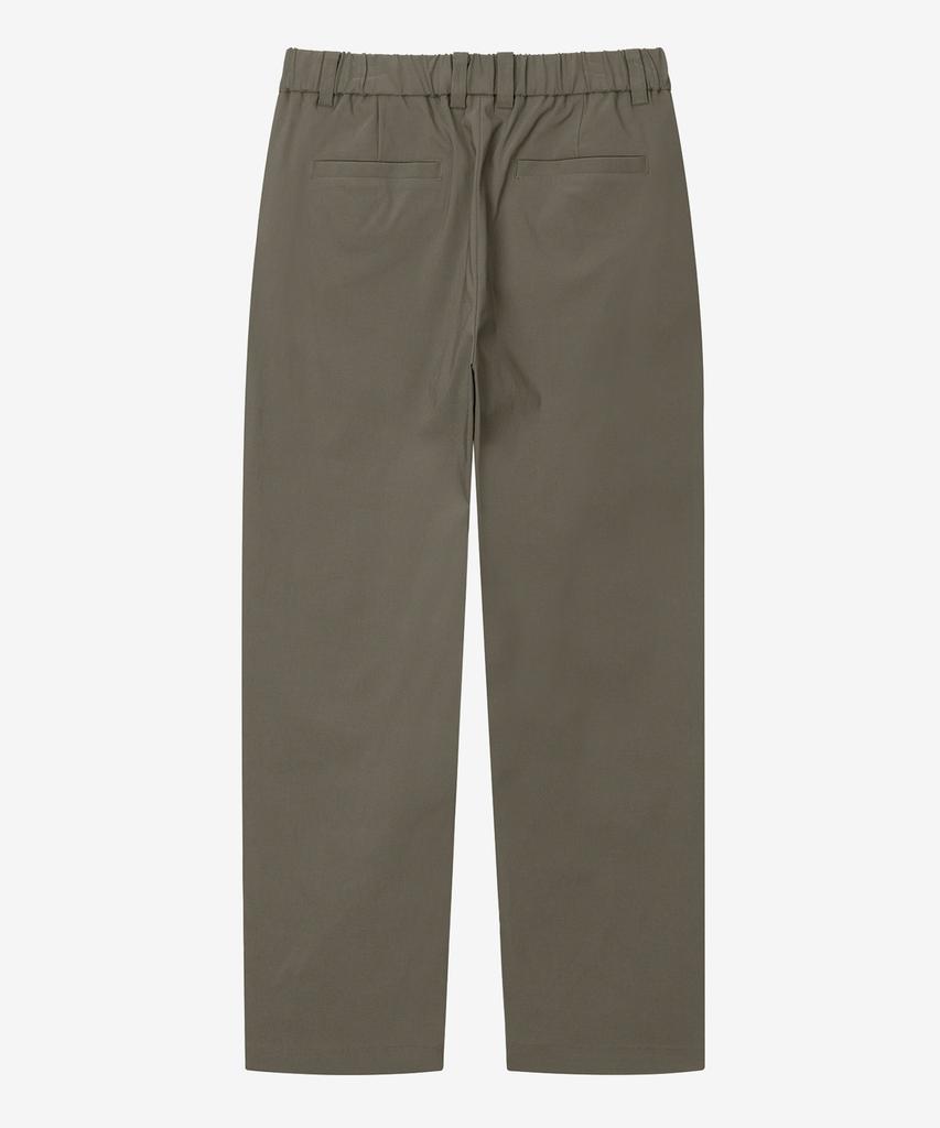 MINDBRIDGE [Couture] Cotton-Like Relaxed Fit One-Tuck Full Elastic Waist Pants - 2 Colors Mypt6170