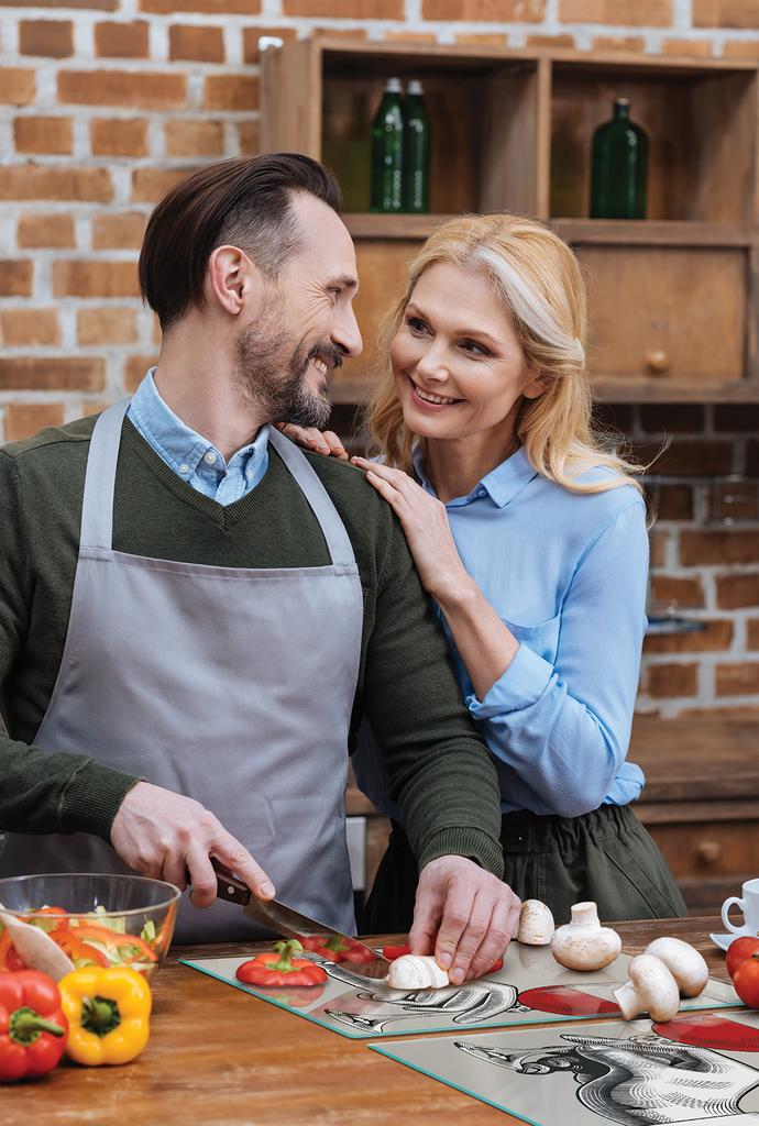 SZKLANA PŁYTA OCHRONNA NA KUCHENKĘ 90x52 WINO