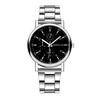 Men's Watch Casual Silver Alloy Band Male Quartz Watches