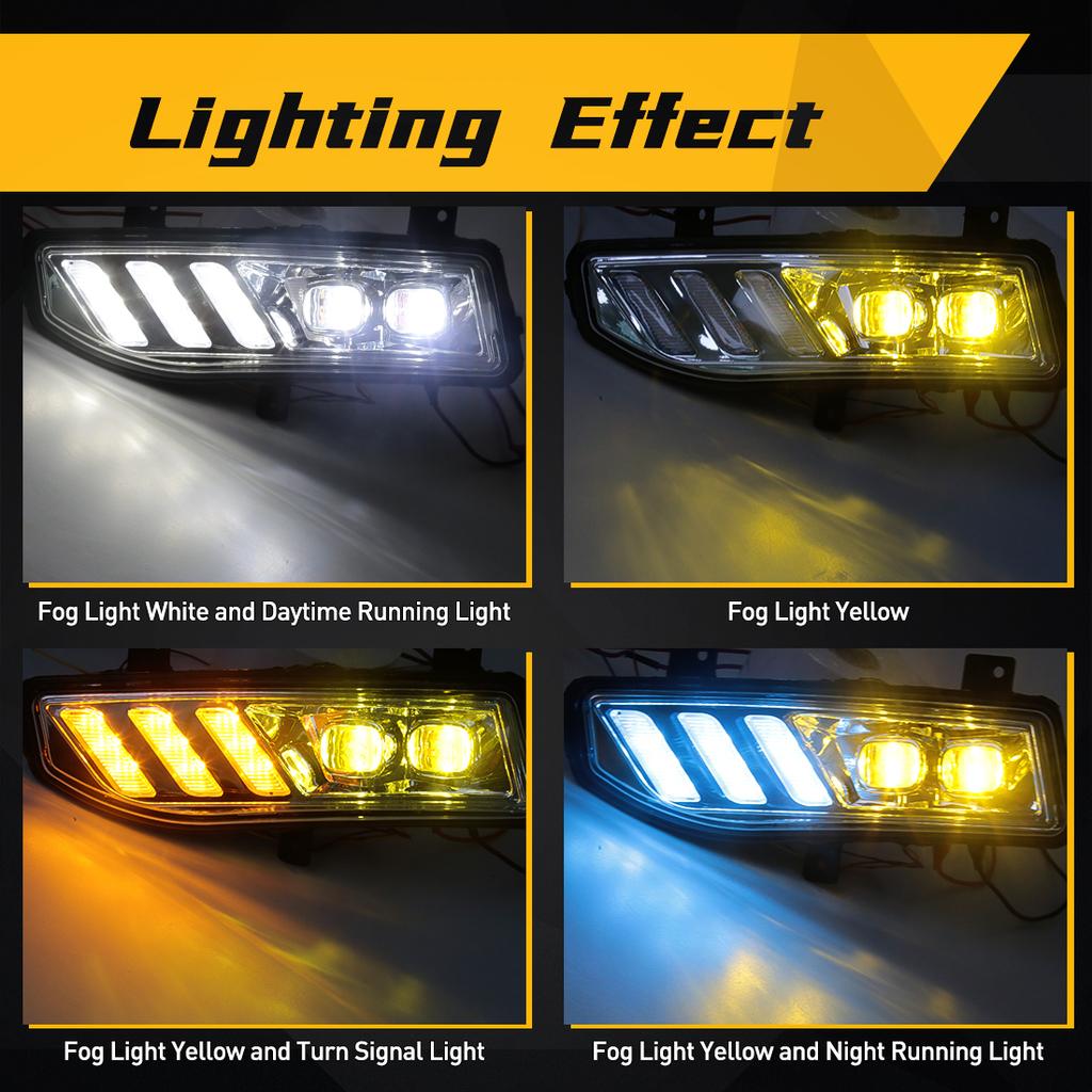 LED Fog lamp Daytime Running Light DRL For Nissan Sentra 2020 Xtrail Rogue Kicks 2017 2018 2019 2020 Qashqai 2019 2020 Headlight