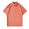 Summer Thin Short-sleeved POLO Shirt Men's Solid Color T-shirt Men's Lapel Thin Short T-top