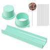 Thick Food Grade Cake Circle Maker Nonstick Reusable Cake Lolly Mold Set Easy To Clean Round Shape Baking Molds Fondant Tools