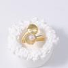 Deep Sea Romance: French Shell Pearl Adjustable Ring