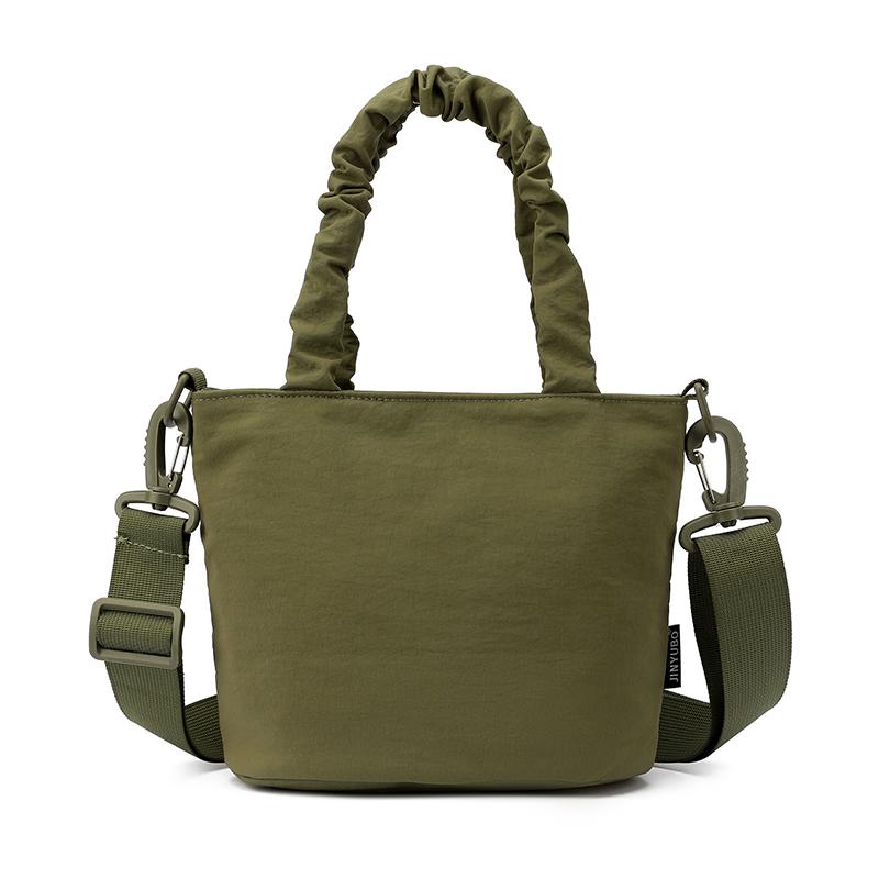 Solid Color Handbag Women's Lightweight Shoulder Bag