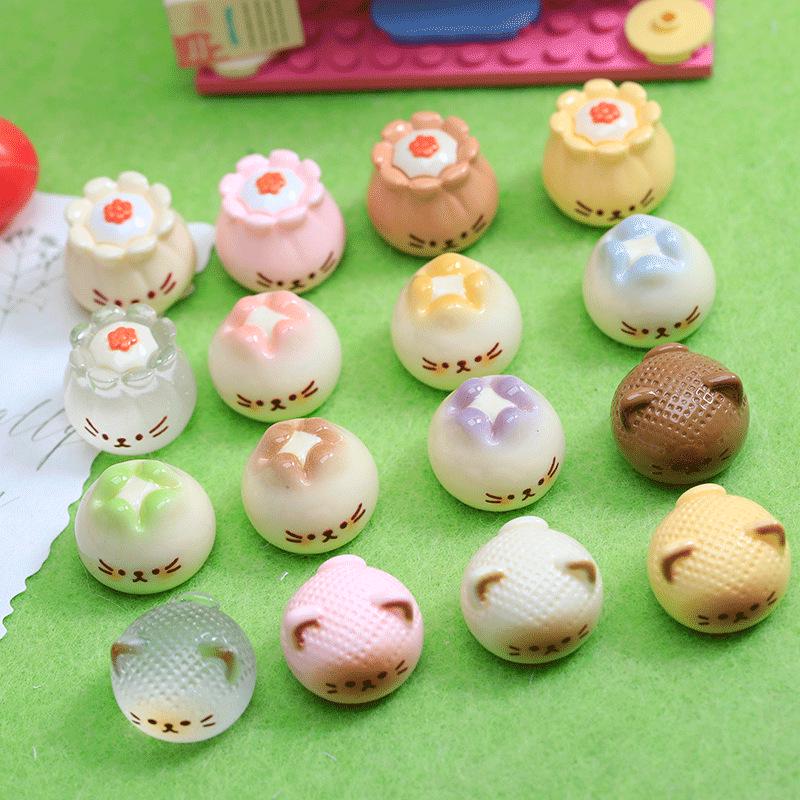 Cartoon Elf Keychain Pendant DIY Resin Ornament Blind Bag Jewelry Accessories.