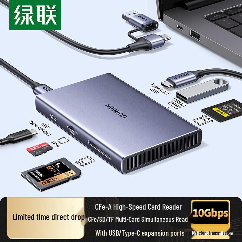 UGREEN CM651 CFexpress Type-C USB 3.2 Card Reader