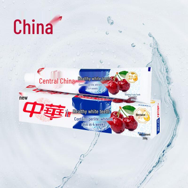 Zhonghua Dazzling White Fruit Flavor Toothpaste