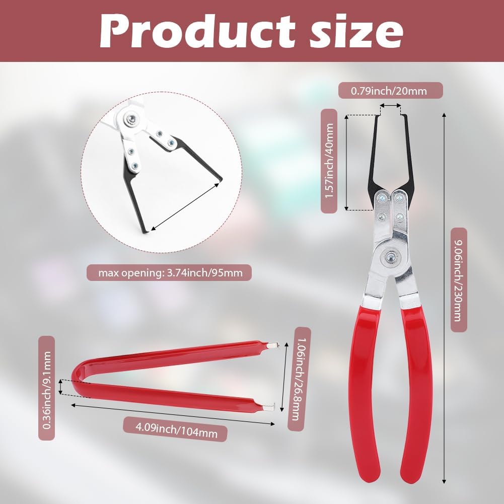 Relay Puller Pliers and Fuse Puller Pliers Set, Fuse Puller Tool for Car, Automotive Fuse Removal Tool, Car Electrical Disconnect Pliers, Car Vehicle