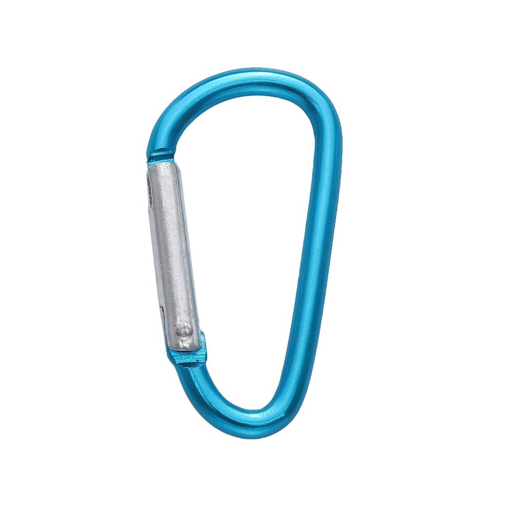 1pc Mountaineering Buckle Love Star Buckle D-Shaped Buckle Color Backpack Buckle Aluminum Keychain DIY Accessories