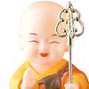 Decorazione Figurine Bobble Head Rossa Alimentata a Energia Solare per Cruscotto Auto Statuetta Carina Rossa