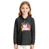 Girls Long Sleeve School Uniform Top Casual Print Shirt for Back to School