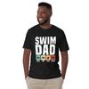 Funny Swimming Dad Graphics Mens Summer TShirt Cotton Oneck Shortsleeved Tee TShirts Tops Casual Gift Dad Tshirts Oversized
