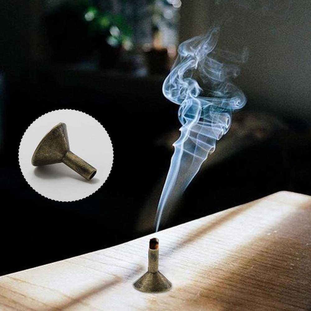 100pcs Alloy Incense Cone Tray 1in Incense Cone Holder Incense Stick Rack  Living Room Use
