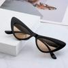 1PC Vintage UV400 Sunglasses Sexy Narrow Small Frame Sun Glasses Brand Designer Eyewear Female Streetwear Shades