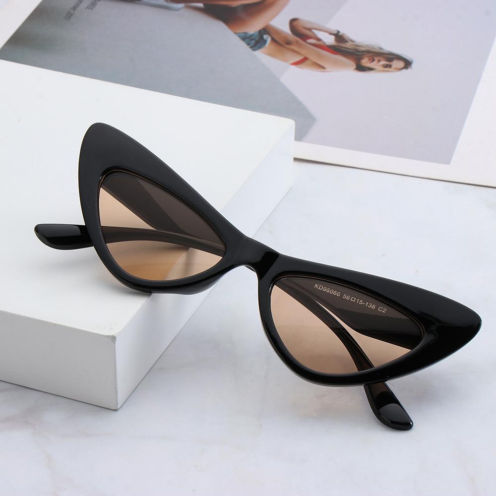 1PC Vintage UV400 Sunglasses Sexy Narrow Small Frame Sun Glasses Brand Designer Eyewear Female Streetwear Shades