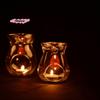M-Nordic Home Decor Glass Candle Heat Resistant Oil Furnace Aroma Burner Holder Candlestick Vase Romantic Wedding Decoration