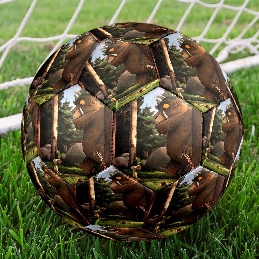 The Gruffalo Theme Size 5 Soccer Ball, Suitable for Both Indoor and Outdoor Matches, a Gift Suitable for Everyone.