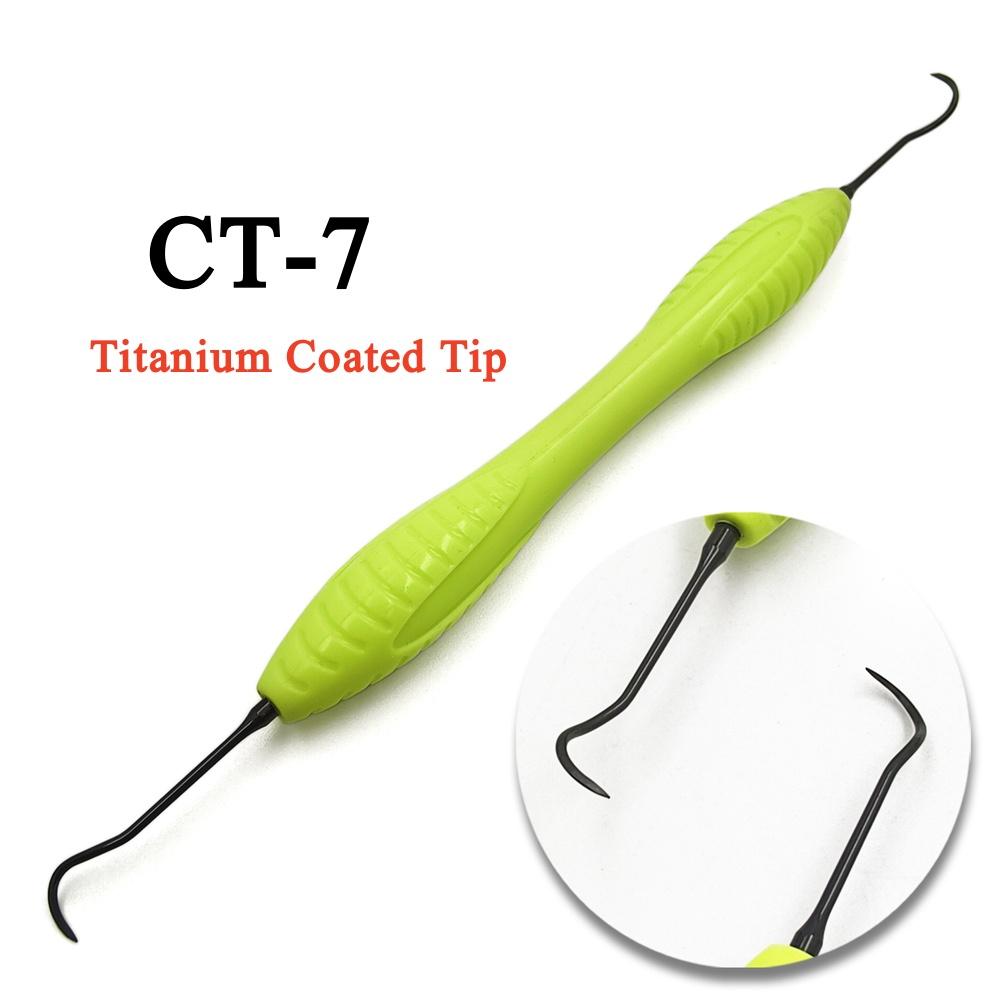 

1 шт. стоматологический титановый эстетический реставрационный шпатель для заполнения композитной смолой инструмент для заполнения смолой 1 pc CT-7 Titanium