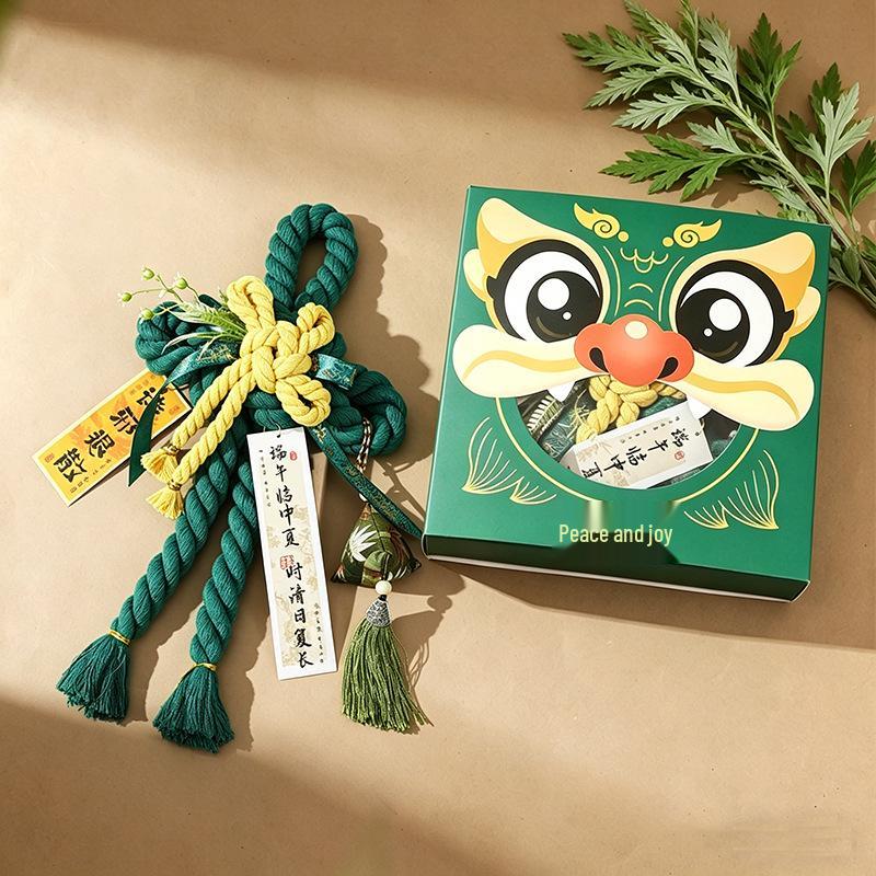 Dragon Boat Festival Door Handle Pendant: Blessing & Safety Decorative Sachet, Cultural & Creative Gift
