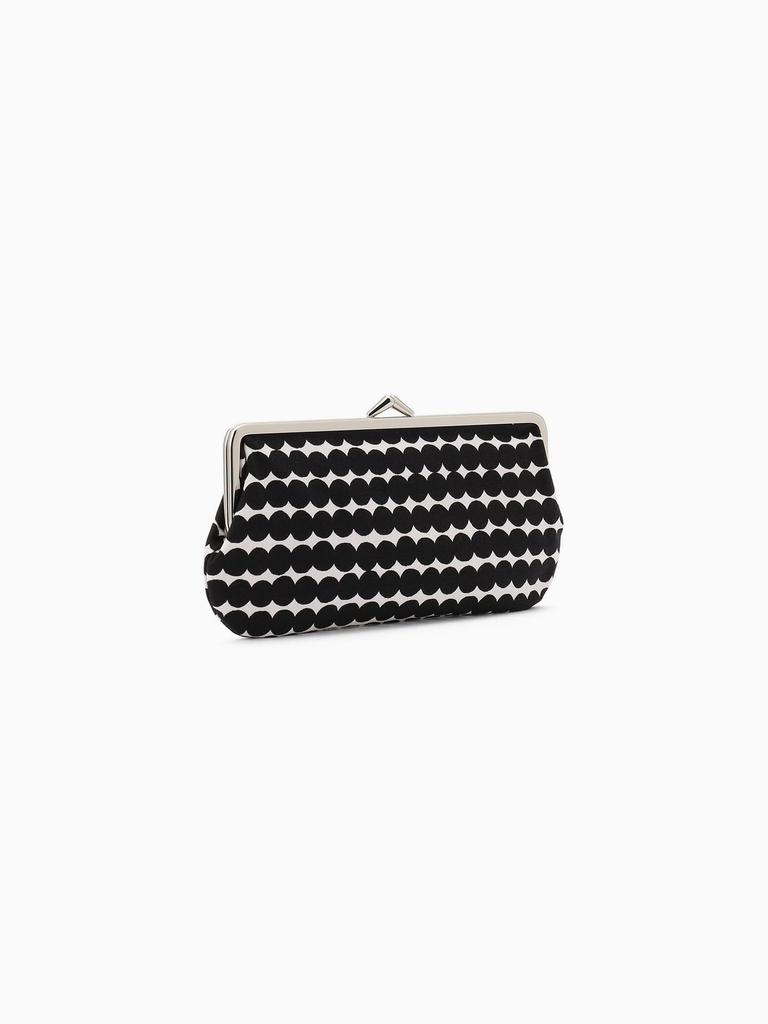 Rasymatto Silmalasi Kukkaro Purse Pouch for Women F White x Black [marimekko] 52_1_52209247830
