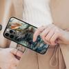 Iluzoryczny Kolor Chiński Smok Magnetyczne Etui na Telefon Dla APPLE iPhone 16 14 13 12 11 Pro Max 15 Plus Bezprzewodowe Ładowanie MagSafe Pokrowiec
