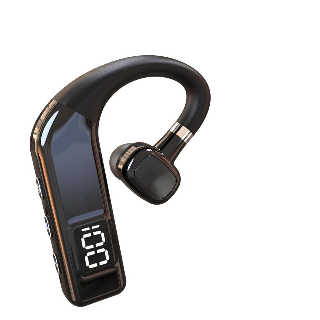 Wireless Bluetooth Earphones D56 with Digital Display and Ear-hook, Long Battery Life, In-ear & Universal Fit