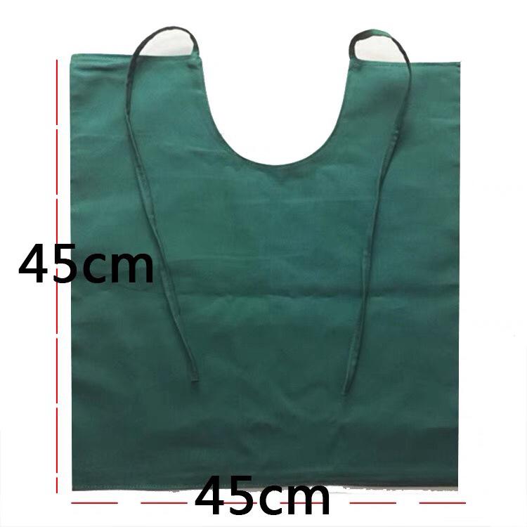 Waterproof Disposable Dental Bib with Ties - Protective Scarf for Medical, Stomatology, & Beauty Use.