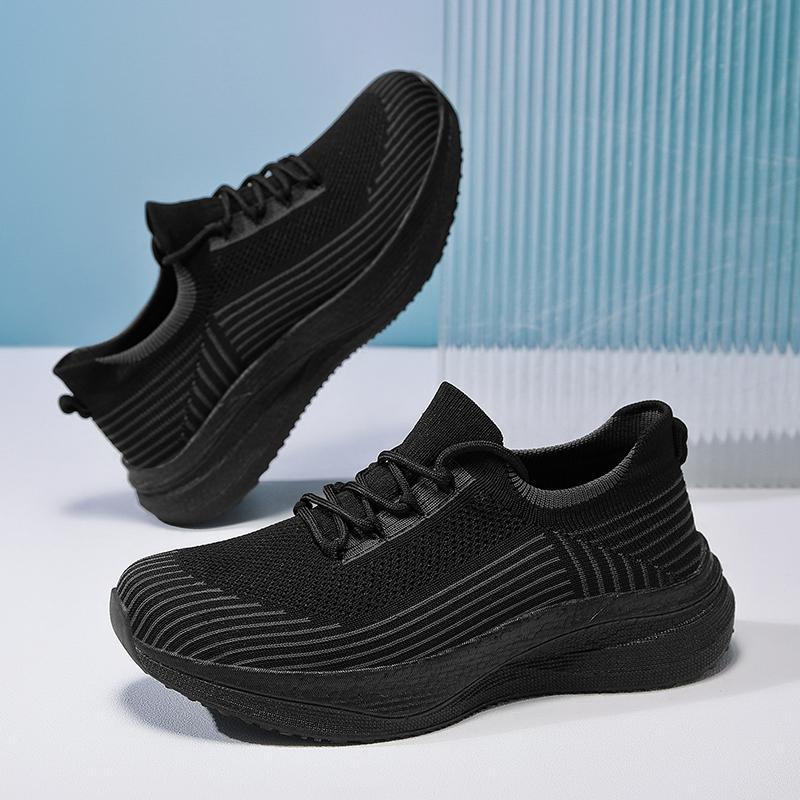 Nuova Moda Uomo Quattro Stagioni Scarpe Comode con Suola Spessa Studenti Ragazzi di Tendenza Suola Morbida Traspiranti Casual Scarpe da Corsa