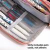 Multifunctional Pencil Case Multi Layer Large Capacity Pen Storage Supplies Pen Box Kawaii Pencil Bag Stationary School Supplies