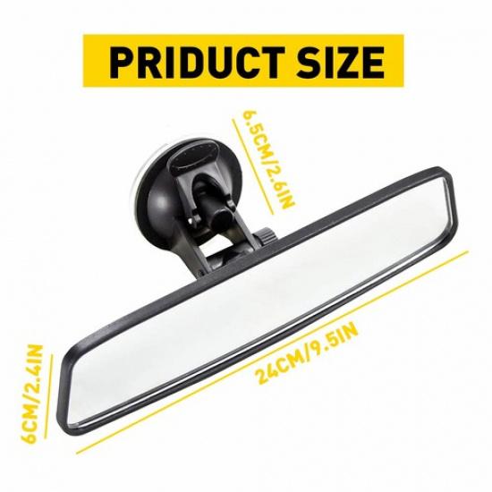 Upgrade Car Universal Rear Suction View Cup Learner Mirror Driver Interior Glass