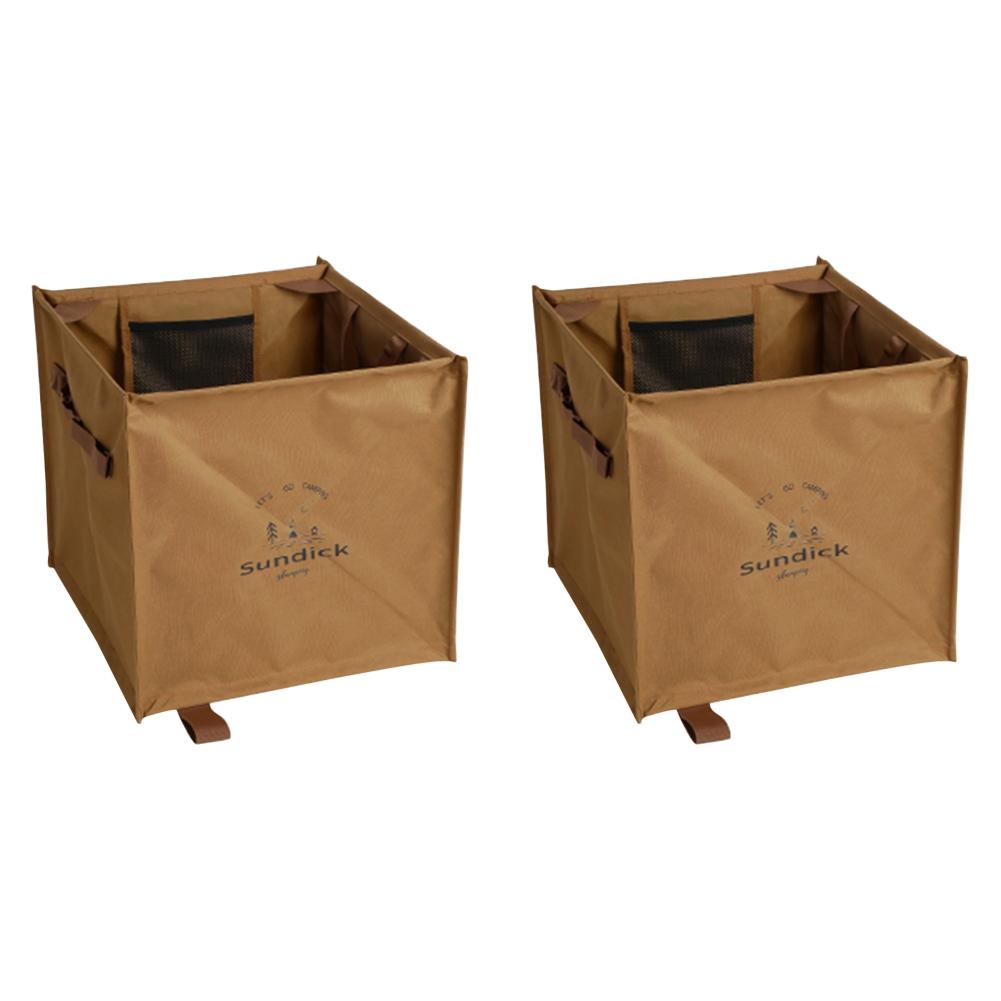 

- Холщовая сумка для пикника, складная с ручкой, портативный мусорный бак для улицы (хаки)