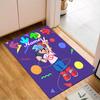 Custom Name Friday night Rug for Living Room, Game Rooms, Office, Bedroom, Floor Mat Playful Design, fan gifts Christmas decor
