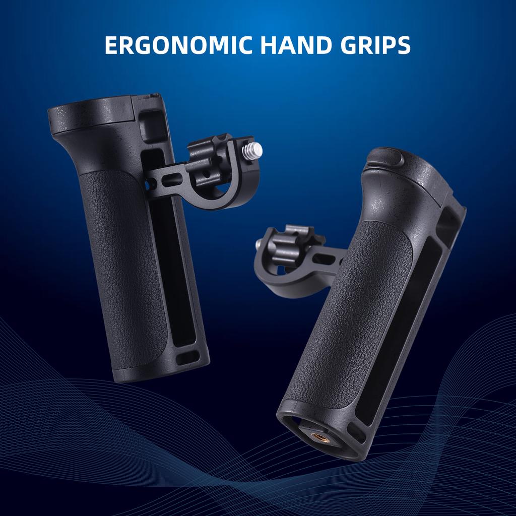 Portable Phone Video Rig Kit Smartphone Stabilizer for Video Recording Universal Phone Cage with Side Handles Cold Shoe