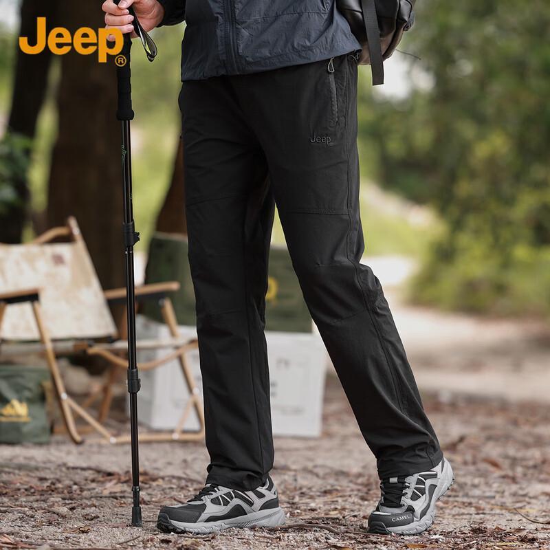 JEEP Men s Spring Casual Outdoor Straight-Leg Pants 2XL