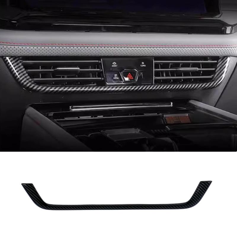 For VW Volkswagen Atlas Teramont ABS carbonfiber Headlight Switch window lift switch Air vent Gear Shift Panel cover
