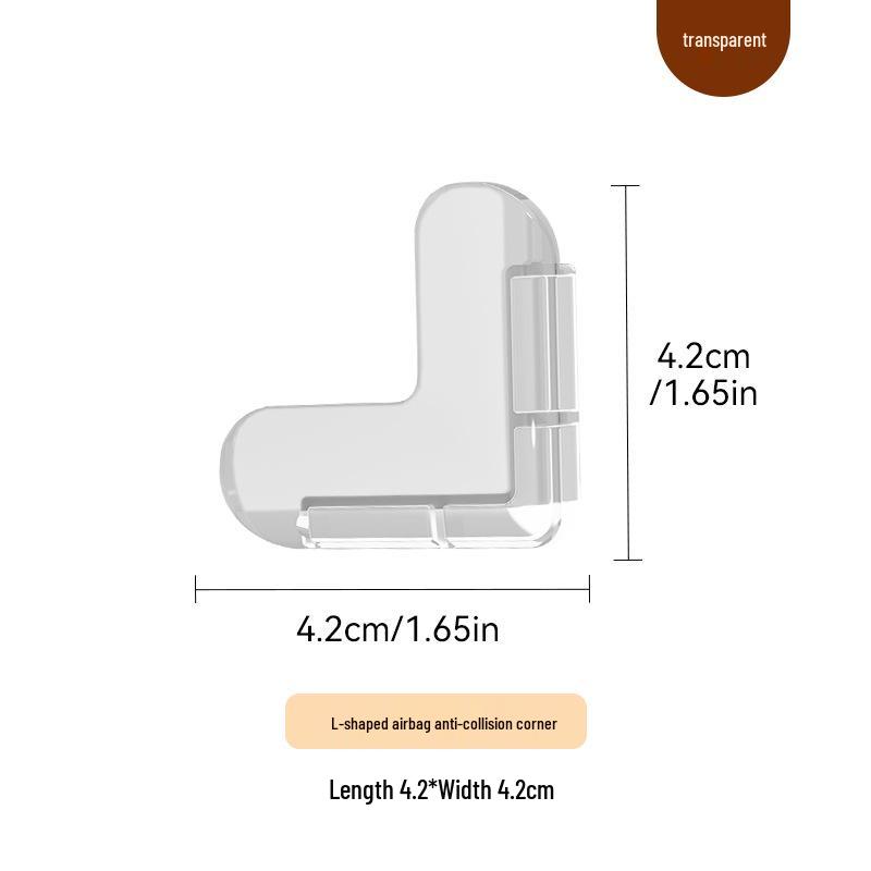In-Stock Silicone Baby & Child Anti-Collision Transparent Corner Protectors – Easy Install L/T-Shape