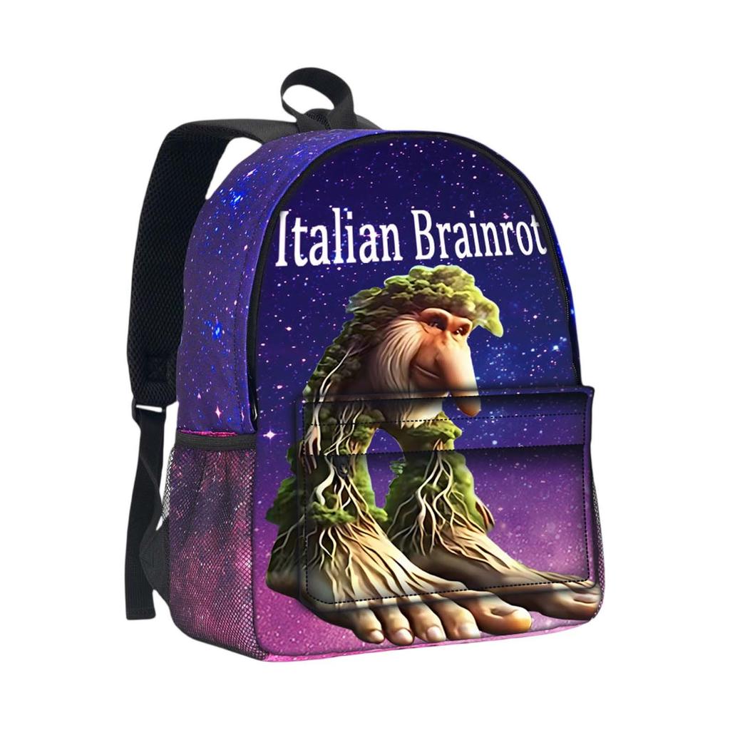 Backpack, Back To School, Cartoon Cute Travel Backpack Print Peripheral Double-shoulder Backpack For Teenagers, Students, Boys And Girls