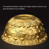 Brass Cornucopia Bowl Classic Embossed Wealth Prosperity Bowl  Wealth Abundance Gift