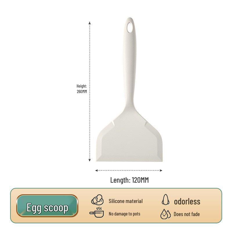 

Силиконовая лопатка для тамагояки, устойчивая к высоким температурам - Антипригарная, пищевой класс Pacifier-grade Silicone