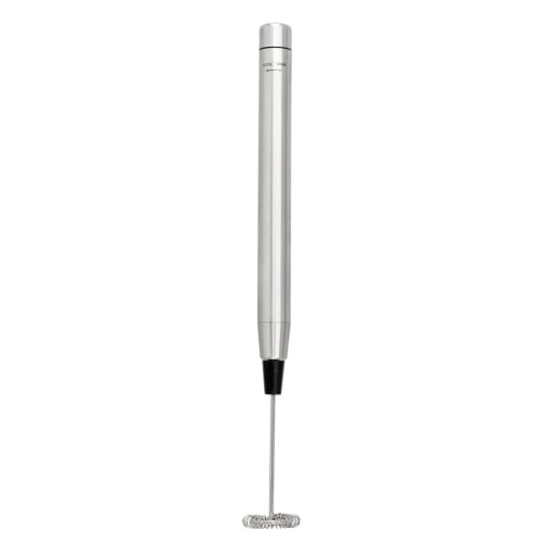 

Silver Milk Frother for Coffee, Latte, and Cafeteria Drinks