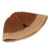 Universal Chemistry Twotone Brown Knit Bucket Hat Knit
