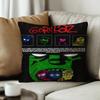Band GGorillaz Music Pillow Covers Cartoon Sofa Decorative Home Doublesided Printing Short Plush Cute Cushion Cover