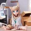 14cm My Cat is a Kawaii girl Kinako sitting posture Action Figure cute cat Girls Figure Model Doll Collection Toys Gifts