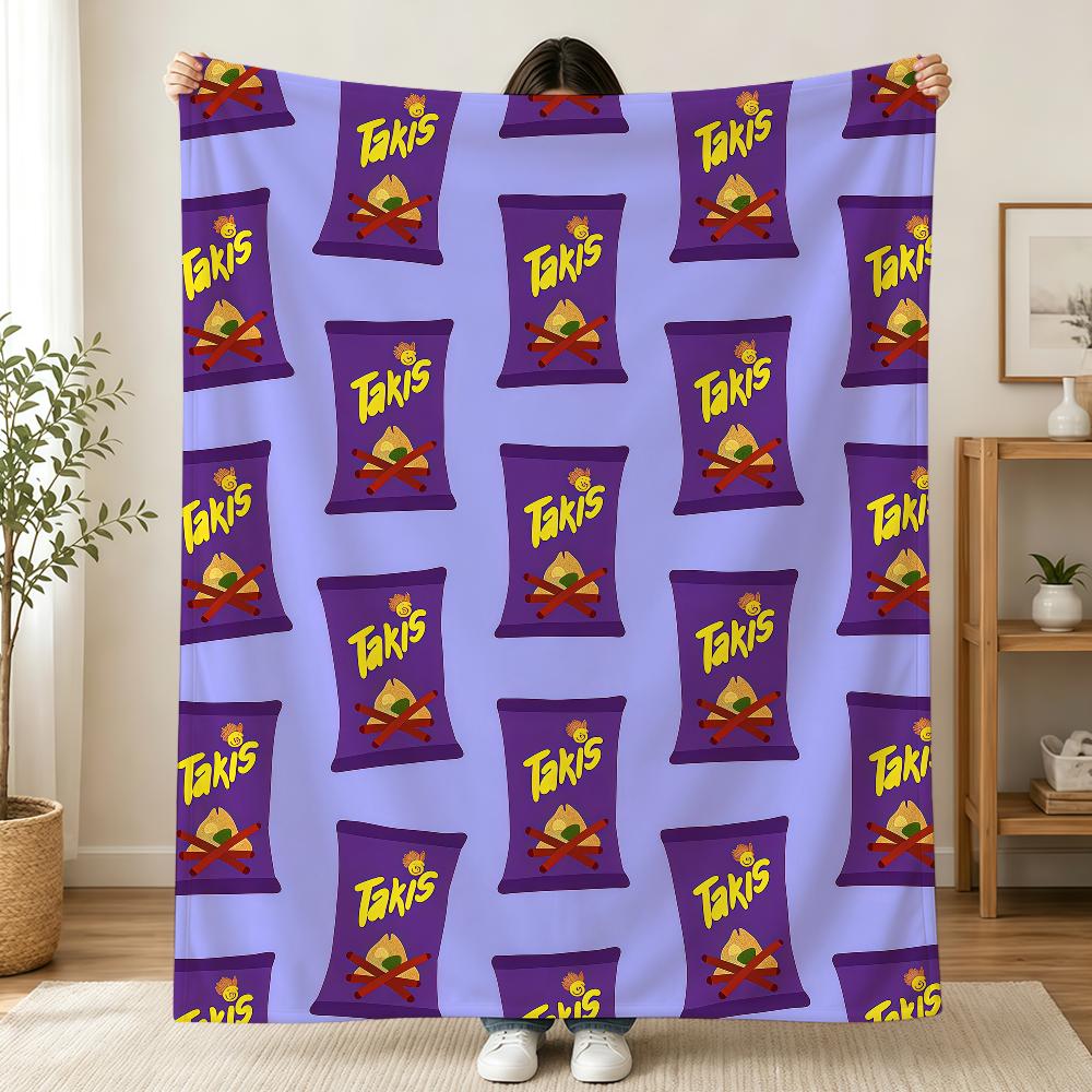 BB Design T-TakisS Blanket Printed Flannel Soft Warm Cozy Season Nap Bed Sofa Travel Camping Gift Adults Kids
