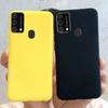 Pour Samsung M21 M31 M21S Coque Silicone Liquide TPU Souple Fine Mate Pour Samsung Galaxy M30s M307F M 31 M 21 M215F M315F Coque