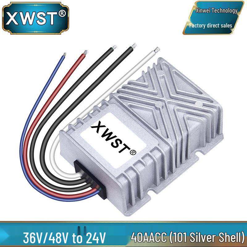 36V/48V to 24V DC-DC Step-Down Waterproof Converter Module: 36V/48V to 24V Transformer Power Supply