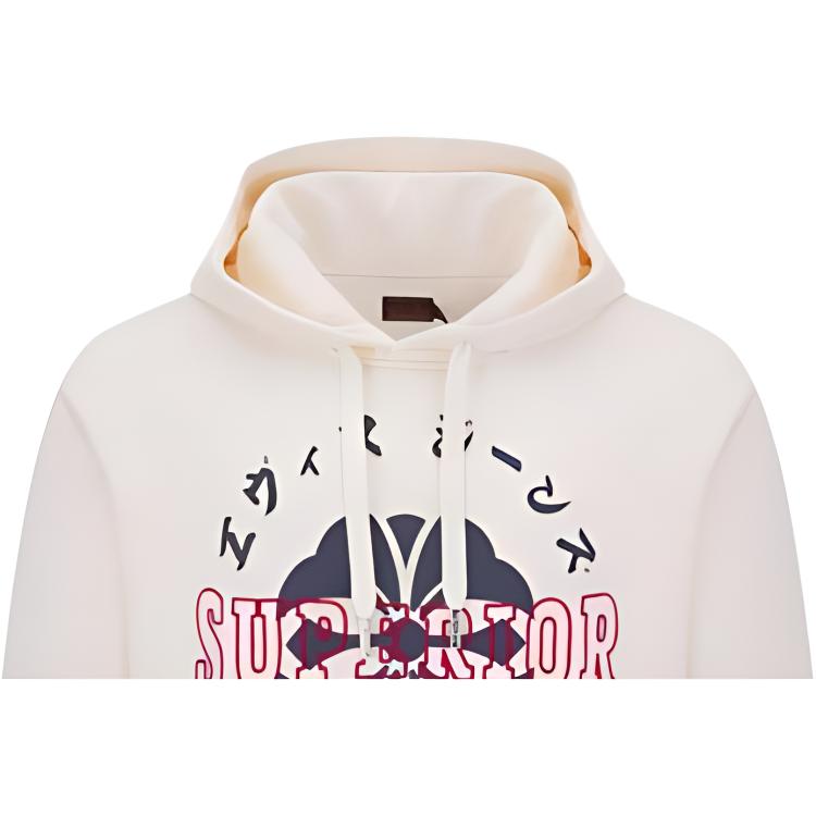 Evisu × Playboy Fashion Sweatshirt Men Tops Off-White 2EAHTM1SW305LFCT