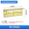 Factory Direct Custom Large Wall Hanger Metal Medal Display Rack for Bulk Medals & Awards Storage