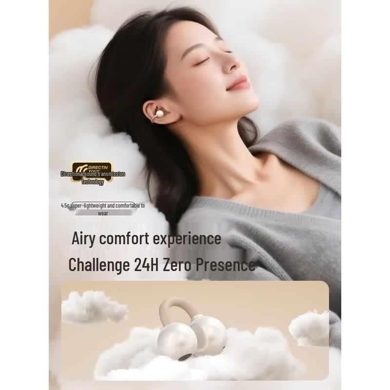 Newmine LY63Pro Ear Clip Open-Ear Bluetooth Earphones
